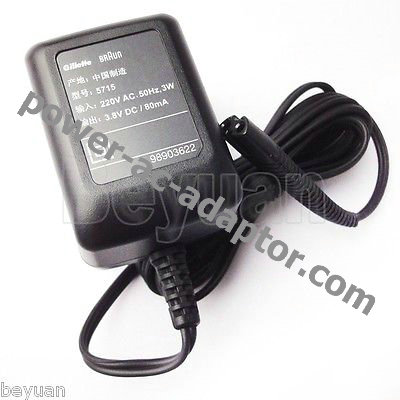 NEW Genuine Braun Shaver 5684 5715 5728 AC Adapter Charger